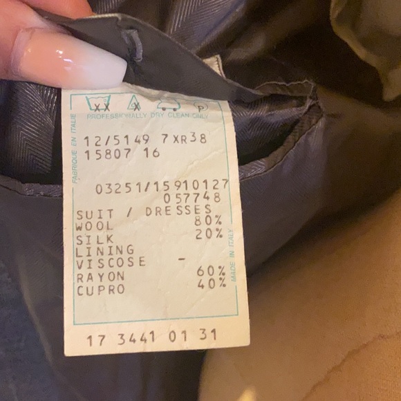 Moda Milano wood blazer size Medium/38 - Picture 11 of 11